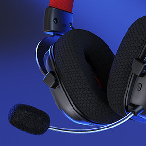 Redragon H510 PRO Zeus-X RGB Wireless Gaming Headset 7.1 Surround Sound 53MM Audio Drivers Multi Platforms Headphone