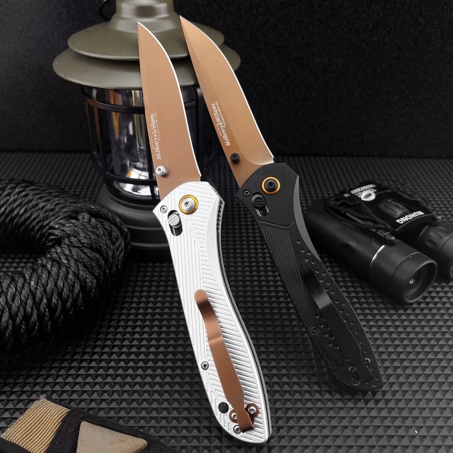 Factory Direct 710 Silver Handle Folding Pocket Knife, 9Cr18MoV Sharp Blade with Light Aviation Aluminum Handle, Custom Logo Engraving Supported, Gift Knife for Birthday & Holiday, Wholesale & Retail Available, US Local Wareh