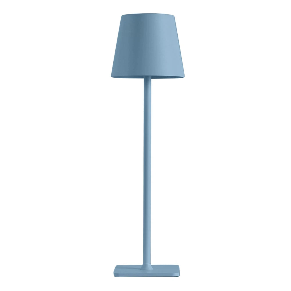 Alloet Cordless Table Lamp USB Rechargeable Dimmable Ambience Three Color