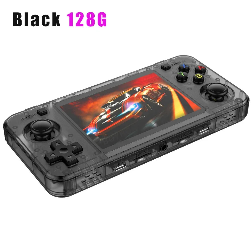 BOYHOM R36H Dual-RAM & Genuine Linux ARKOS Retro Handheld Classic Game Consoles 3.5 inch IPS Screen Portable Video Player