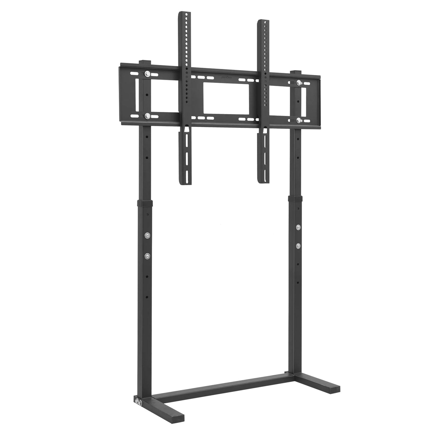 Metal Floor TV Stand Bracket Free Standing TV Mount Height Adjustable for 32-100 Inch LED LCD