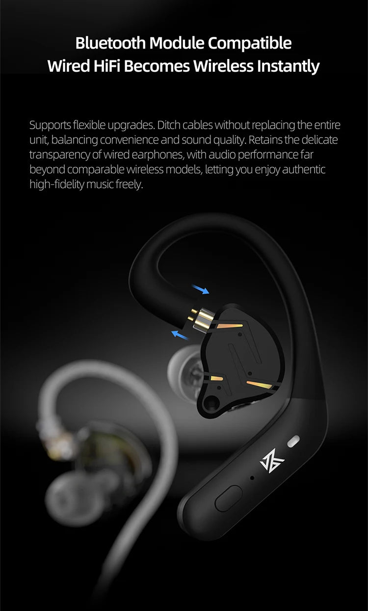 KZ ZST Pro X  1BA 1DD Hybrid Driver Wired Earbuds Deep Bass HiFi In-Ear Monitor Headphone for Gaming And Musician