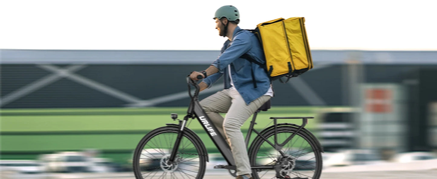 Peak 750W E26 Electric Bike for Adults | 48V 10.4Ah Removable Battery, Top Speed 20MPH, 26''X2" Standard Tire, 7-Speeds