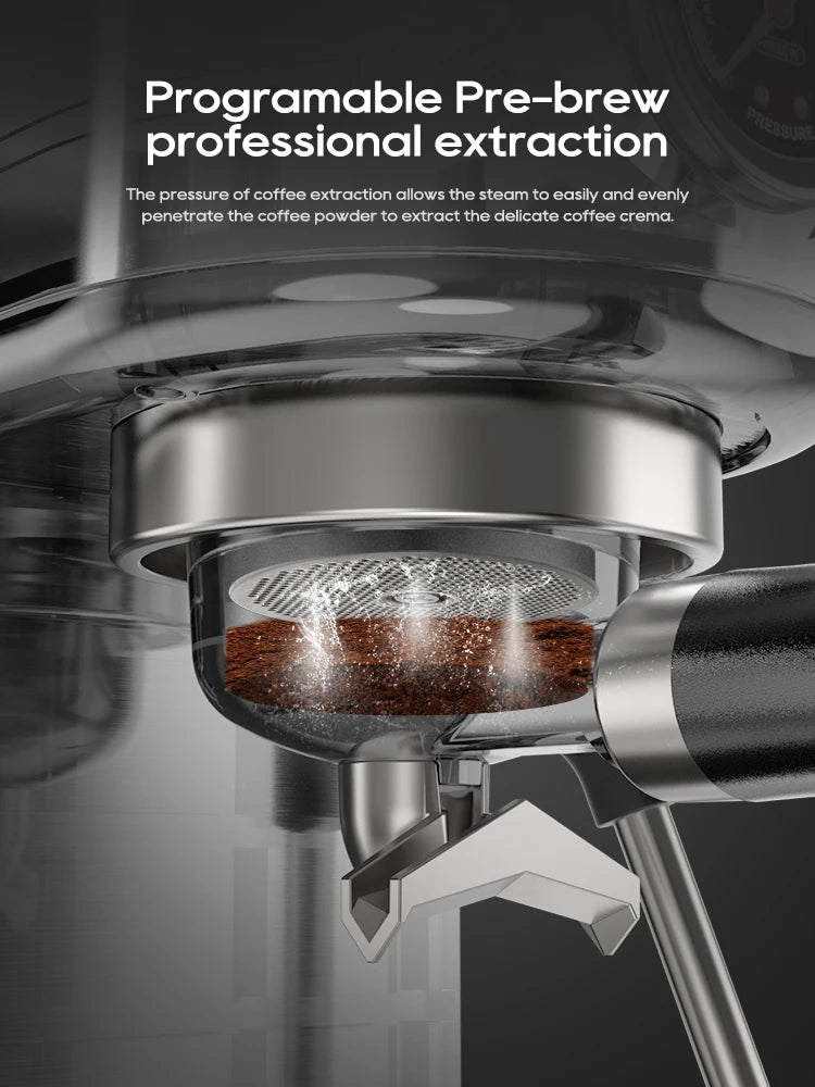 HiBREW 20Bar Semi Automatic Espresso Coffee Maker H10B