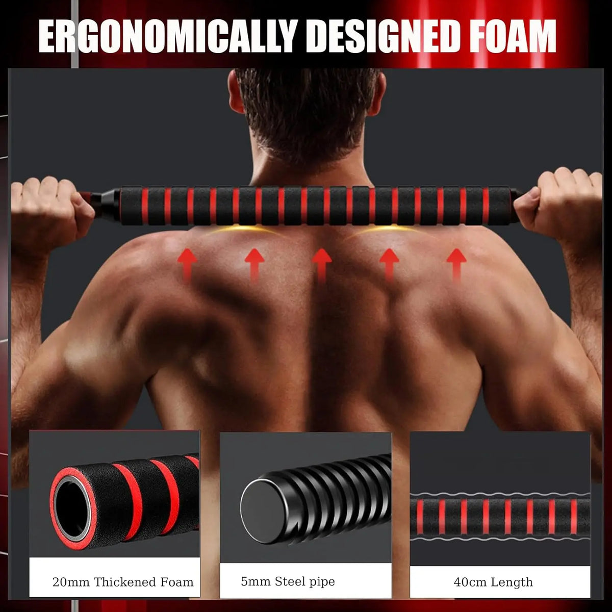 44bls Adjustable Dumbbell Set for Home Gym Fitness Weight Plates, 3-in-1 Ergonomic Modes, Heavy Duty Cast for Strength Training