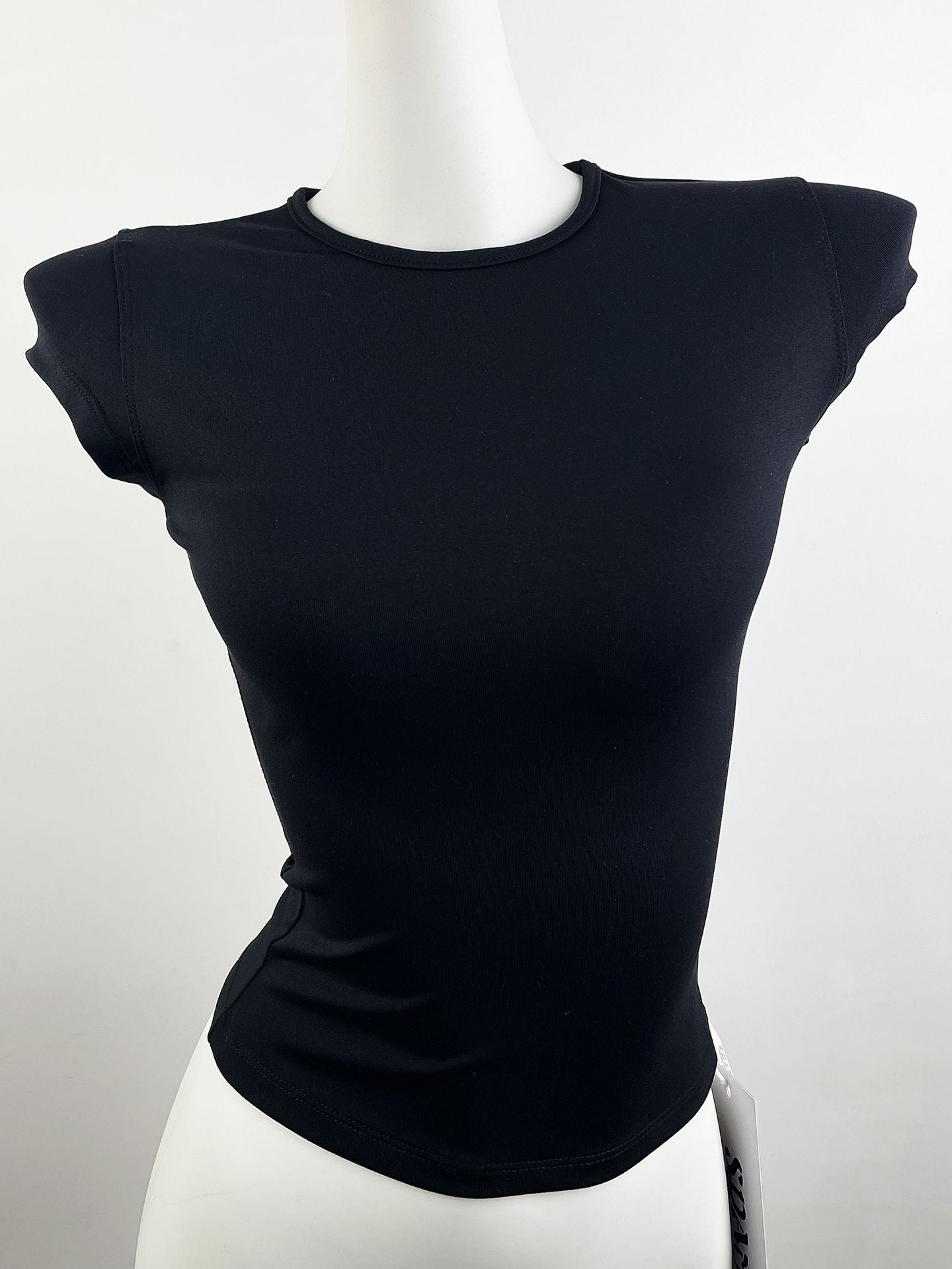 Spot Tankair Sexy Skin-Friendly Nude Elastic Tight Fitness Right Shoulder Small Flying Sleeve T-Shirt Sports Quick-Drying Top