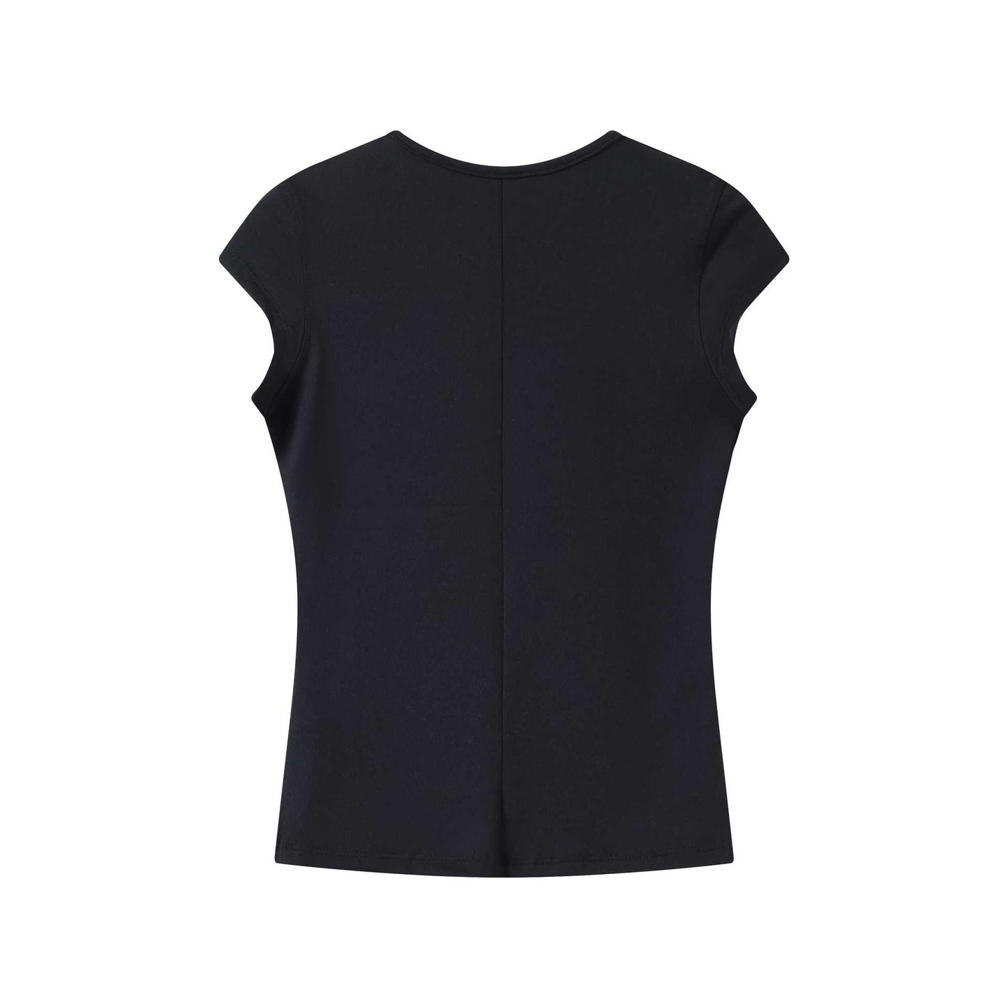 Spot Tankair Sexy Skin-Friendly Nude Elastic Tight Fitness Right Shoulder Small Flying Sleeve T-Shirt Sports Quick-Drying Top