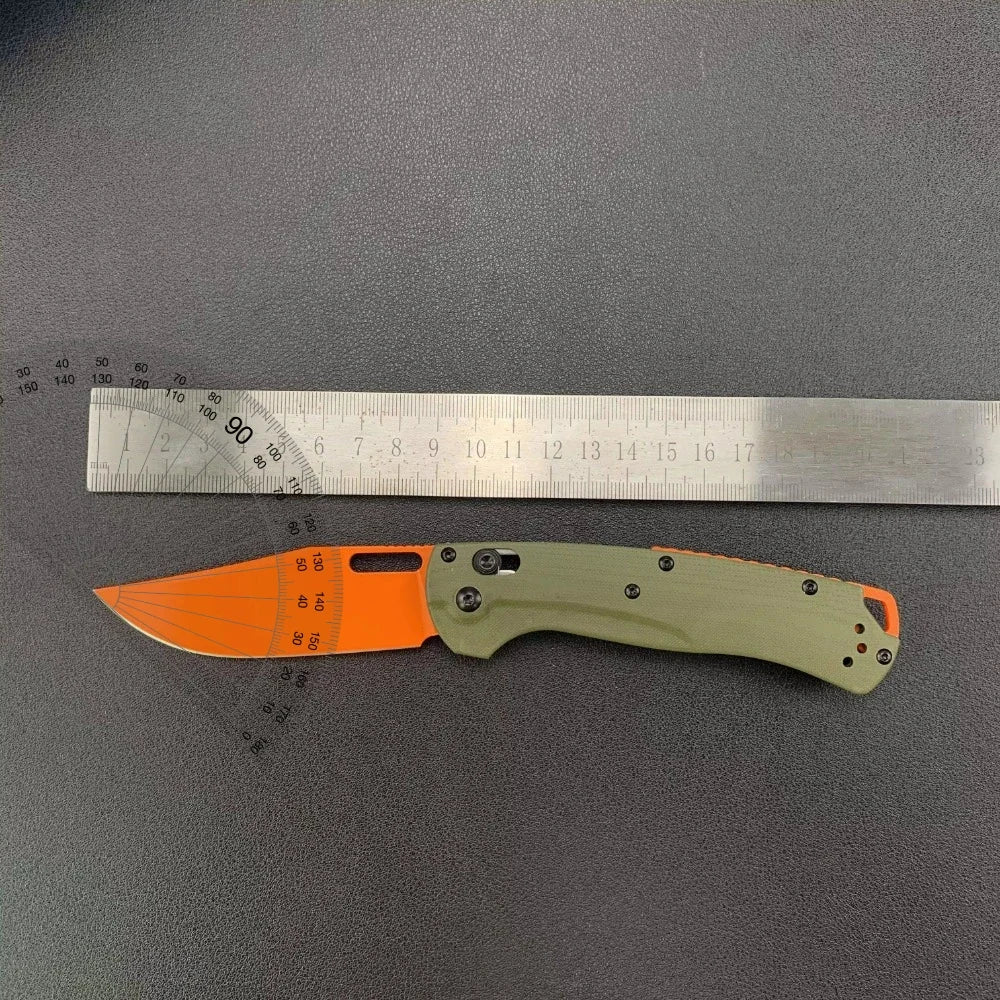DIY 8CR18MOV Stainless Steel Folding Pocket Survival Knife For Camping