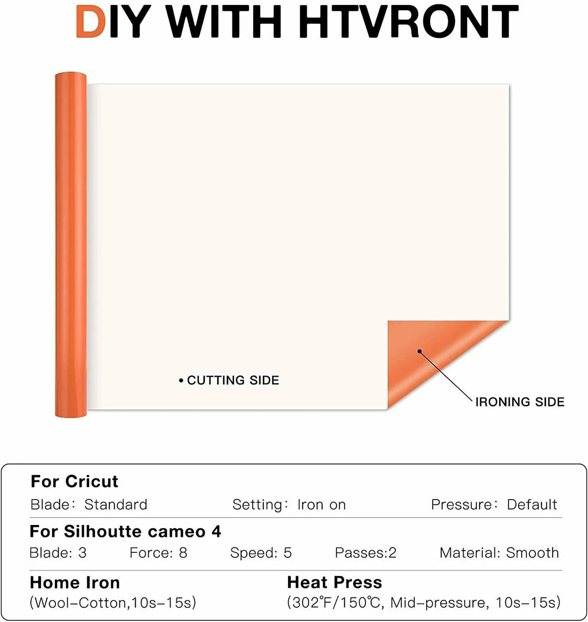 HTVRONT 20Rolls 12 in X 3 FT HTV Heat Transfer Vinyl Hot Press Iron-on Tshirt Textiles Film Roll HTV Printing Clothing Christmas Halloween Decor for Cameo DIY