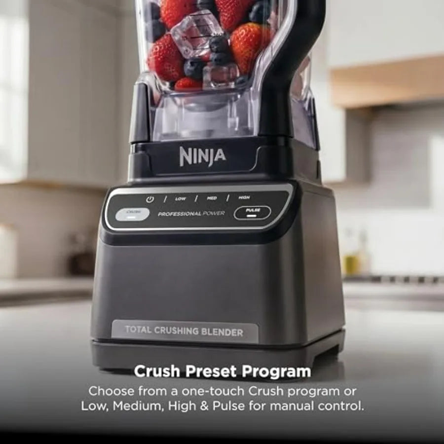 Professional Blender 2.0 | Milkshake Maker, Beverage Blender, Grinder, Ice Crusher | All-in-one ice crushing technology, Auto-iQ automatic intelligent program, 1200 watts power, extra-large 72 ounce blending cup