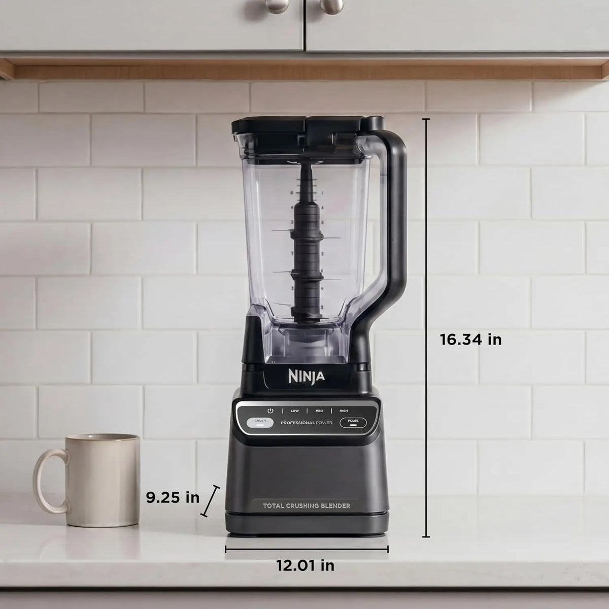 Professional Blender 2.0 | Milkshake Maker, Beverage Blender, Grinder, Ice Crusher | All-in-one ice crushing technology, Auto-iQ automatic intelligent program, 1200 watts power, extra-large 72 ounce blending cup