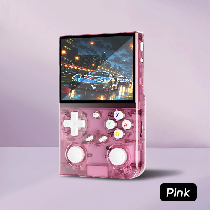 G350 Handheld Game Console 3.5'' IPS Screen Linux System Dual Joystick Vibration Motor Retro Portable Video Console Gift