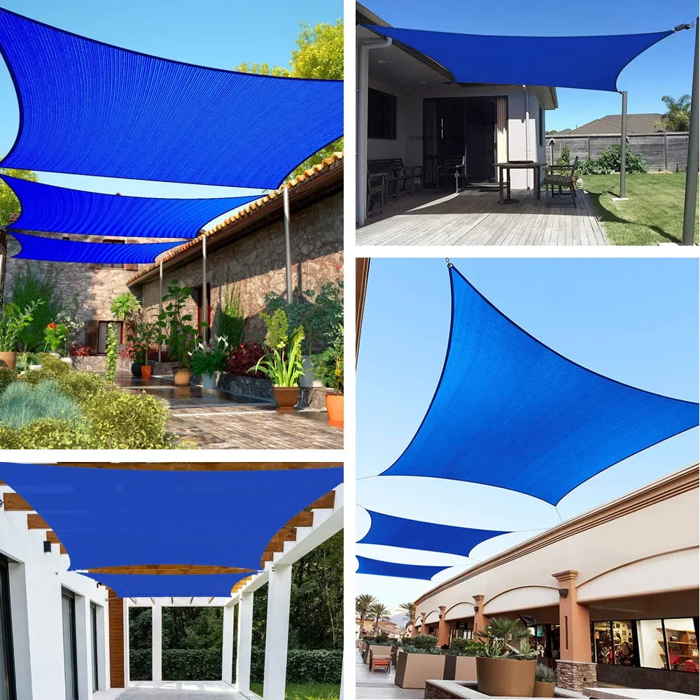 Waterproof Sun Shelter Sunshade Protection Shade Sail Awning Camping Shade Cloth Large For Outdoor Canopy Garden Patio 40%OFF