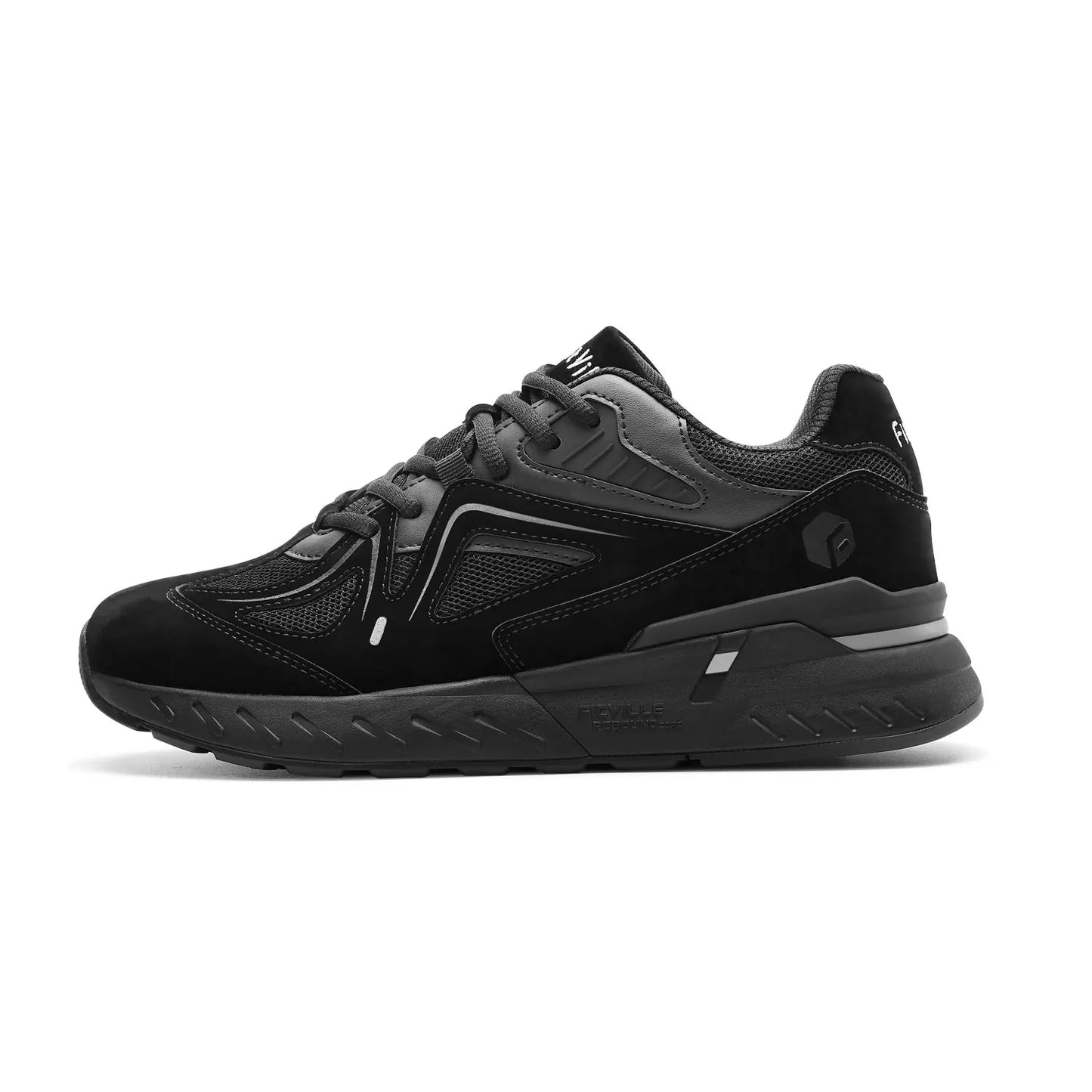 FitVille Men's Walking Shoes Extra Wide Lightweight Sneakers for Flat Feet Arch Fit Heel Pain Relief Non-Slip Running Shoes