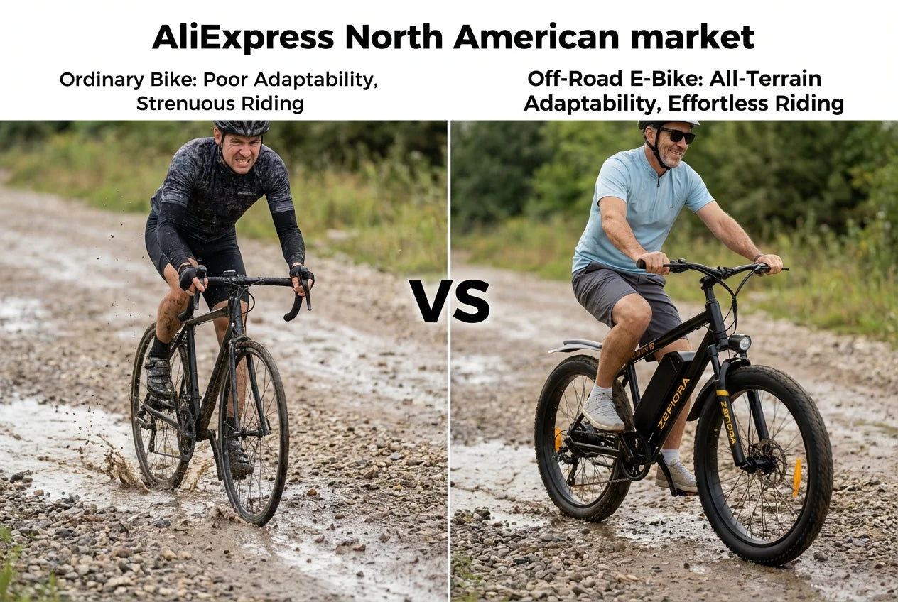 Classic Mountain Ebike, UL2849 Safety Certified, Adjustable Seat & Front Brake,Factory Original, Free US Local Warehouse Shipping