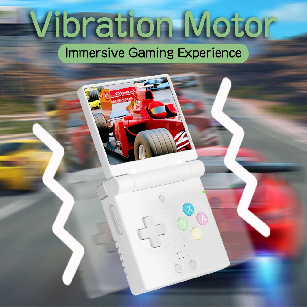 MIYOO Mini Flip Retro Handheld Game Console With New Hinge 2.8 inch IPS Screen Portable Video Game Players Consoles Classic Gaming Emulator Childhood Gifts
