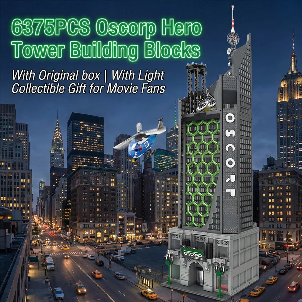Movie Hero Architecture Series Building Sets Film Architecture Modular Building Block Assembly Model Adult Toy Collectible Gifts