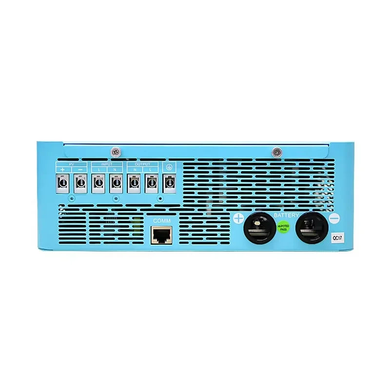 EASUN POWER hybrid Soalr Inverter 4KW MPPT 140A 350VDC PV Input 110VAC 24VDC 4000W Pure Sine Wave 6.25 Inch LCD Display Household for US