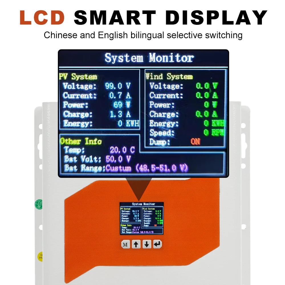 5000W 10000W Vertical Wind Turbine  12V/24V/48V Low Noise Free MPPT Controller Duty-Free Delivery In Poland