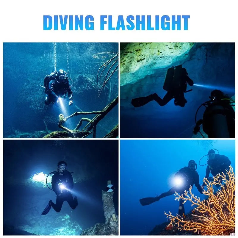 Sofirn SD05 Scuba Diving Flashlight XHP50.2 Super Bright 3000lm 21700 Battery Dive Torch with Magnetic Switch 5000K 6500K