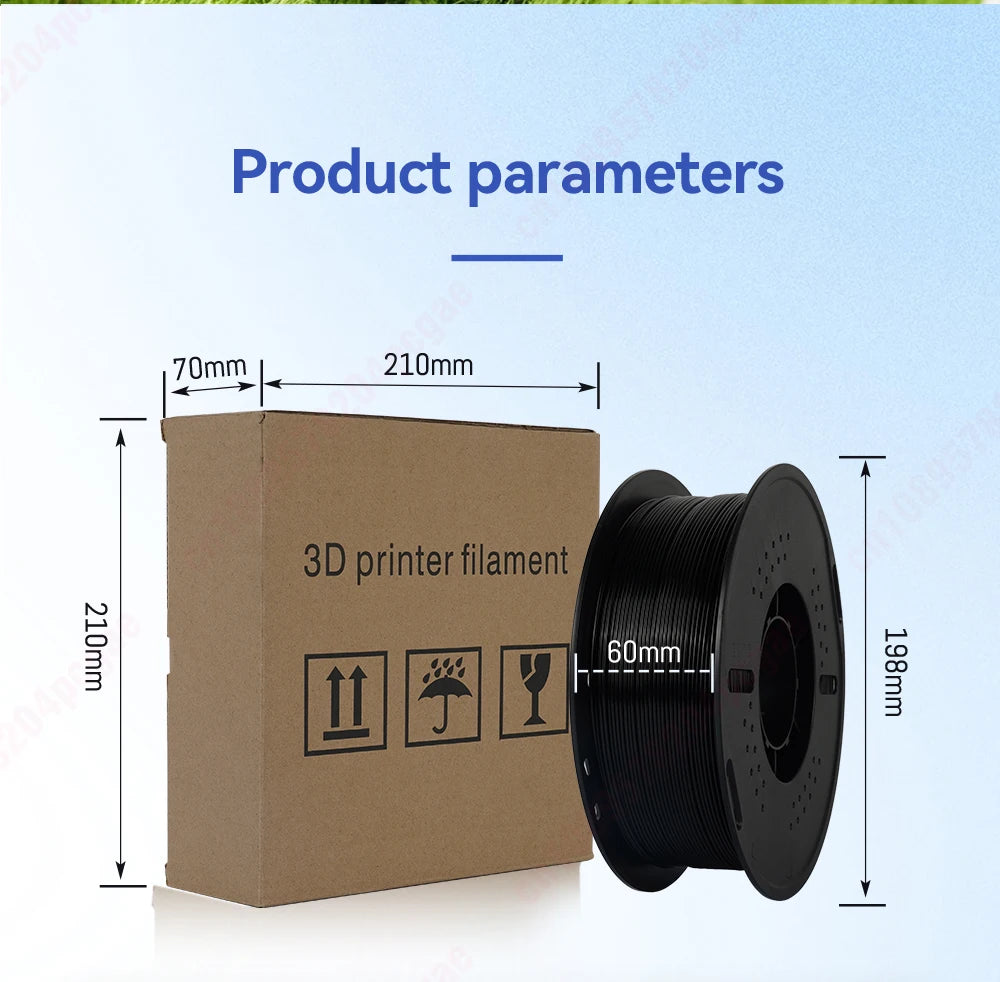 KINGROON 10KG PLA/PETG Filament 1.75mm 3D Printing Plastic Material Accuracy ±0.03mm Fast Shipping Fit Most FDM Printers