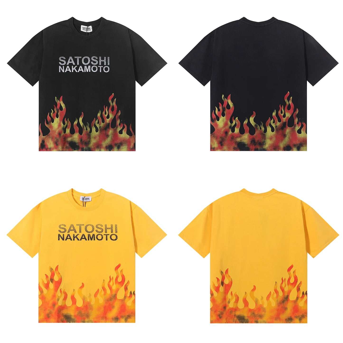 Free shipping New Satoshi Nakamoto Lost Boys T-shirt Printed with Washed Oversized 100% cotton Men Women T-shirts Y2K Fashion streetwear