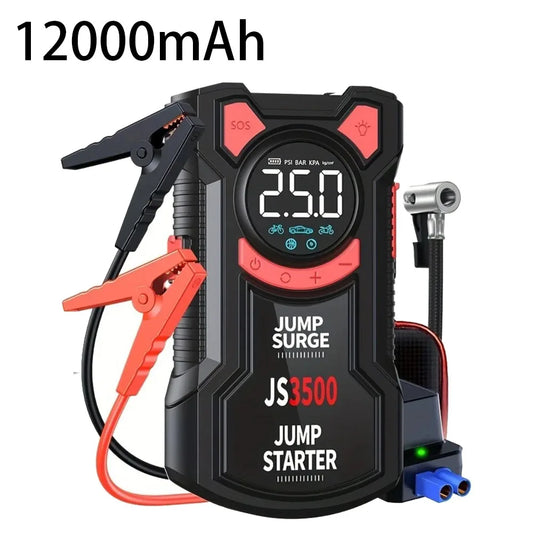 Paivioroku 5 In 1 Car Jump Starter Integrated Air Pump