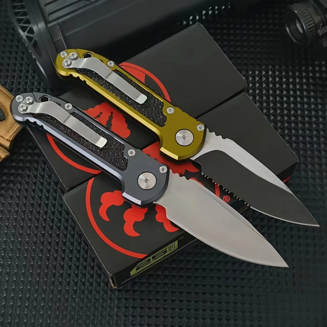 LUDT Gen III Outdoor Folding Knife Multi-functional with Safety Lock Camping Wilderness Portable Pocket Knife Fishing EDC Tools