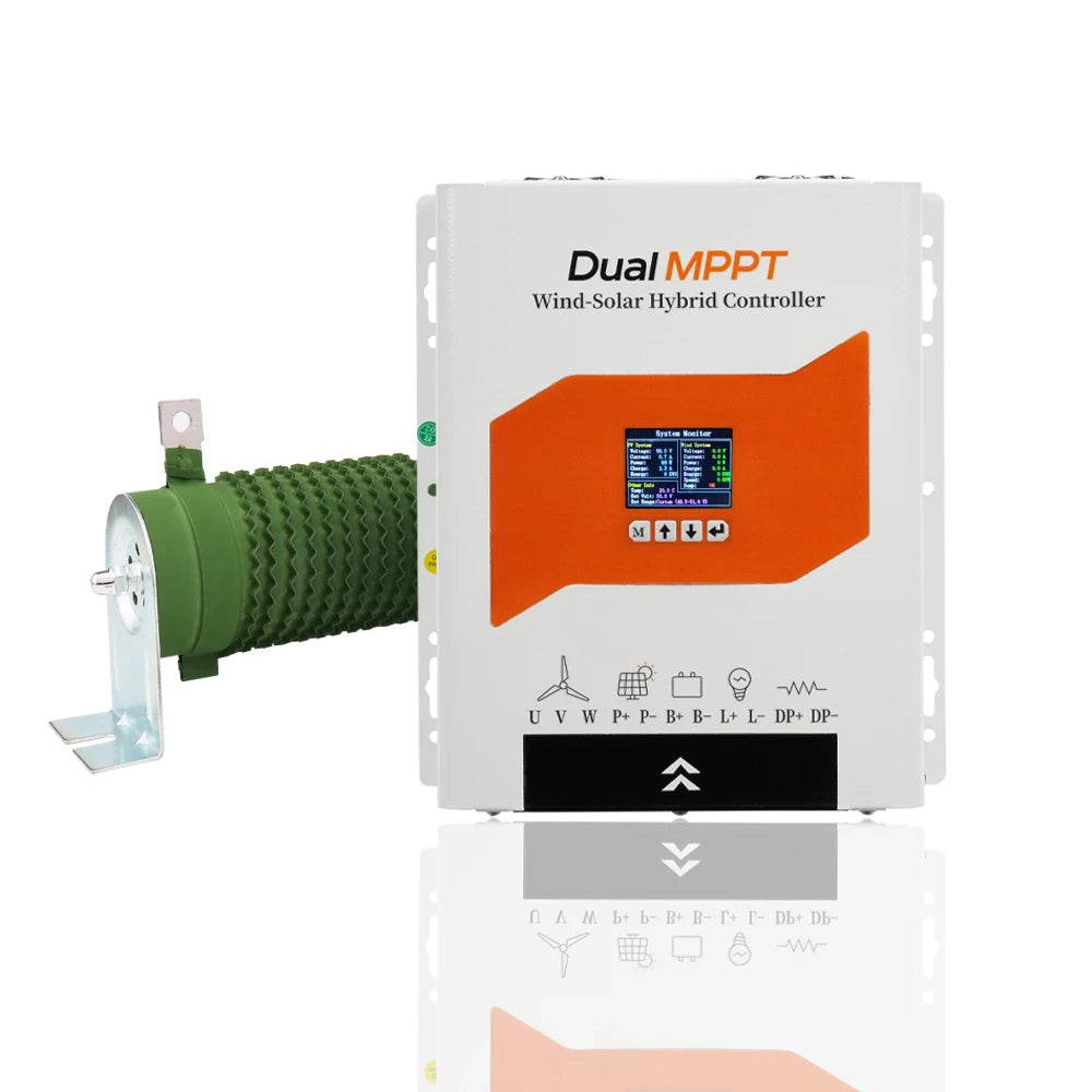 5000W 10000W Vertical Wind Turbine  12V/24V/48V Low Noise Free MPPT Controller Duty-Free Delivery In Poland