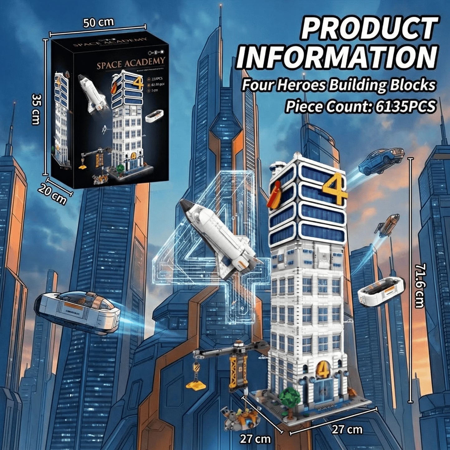 Movie Hero Architecture Series Building Sets Film Architecture Modular Building Block Assembly Model Adult Toy Collectible Gifts