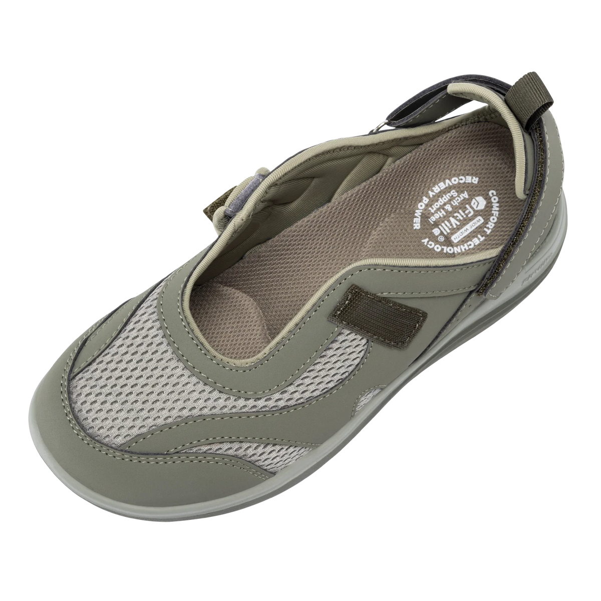 Fitville Women's Sandals Mary Jane Casual Shoes Widened Toe For Swollen Feet Lightweight Breathable Outdoor Elderly Shoes Sandal