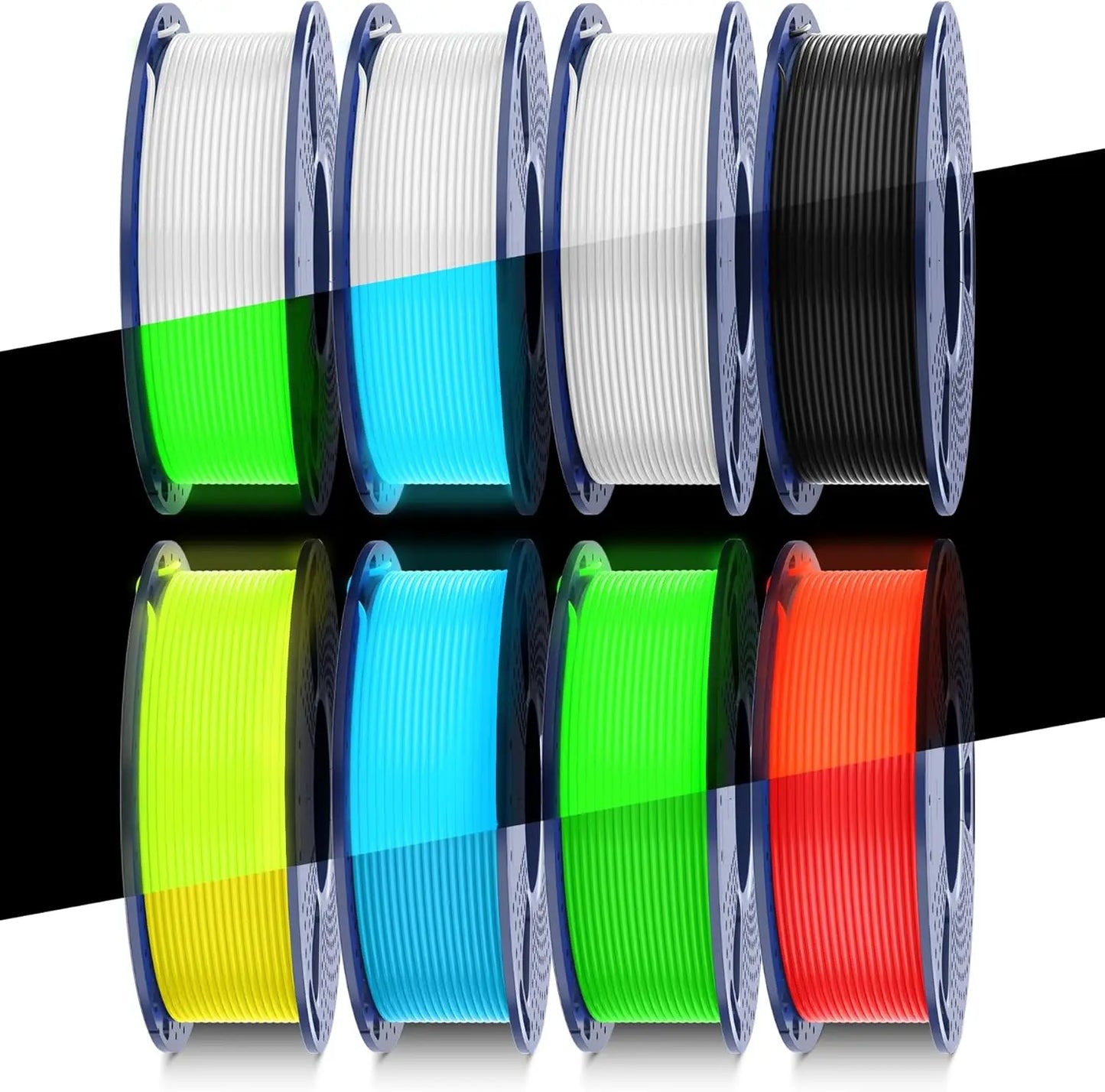 SUNLU PLA Glow in Dark PLA Filament Neatly Wound Luminous 1.75mm 1KG/Roll Fit Most FDM 3D Printer Fast Shipping EU Warehouse