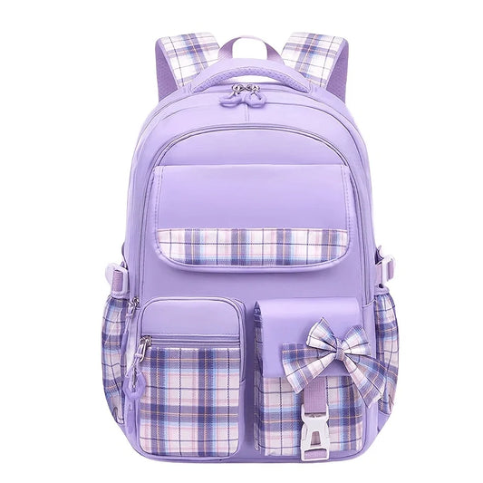 Backpack Student Backpack With Multiple Pockets, Large Capacity, Breathable And Lightweight Schoolbag With Reflective Strips