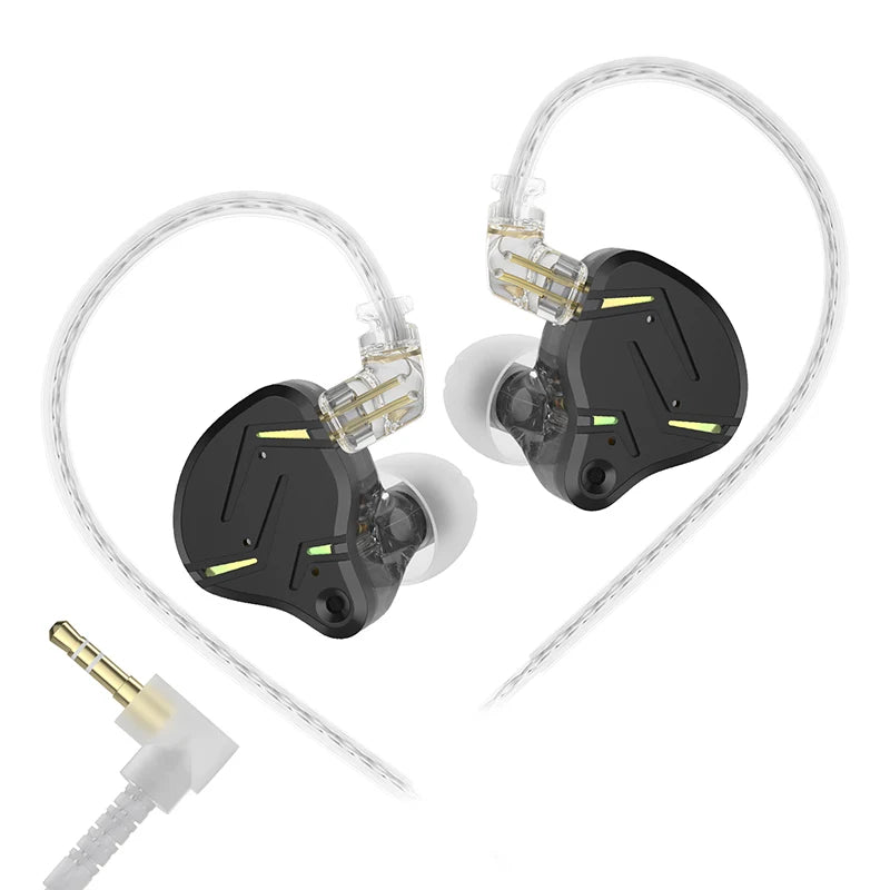 KZ ZST Pro X  1BA 1DD Hybrid Driver Wired Earbuds Deep Bass HiFi In-Ear Monitor Headphone for Gaming And Musician