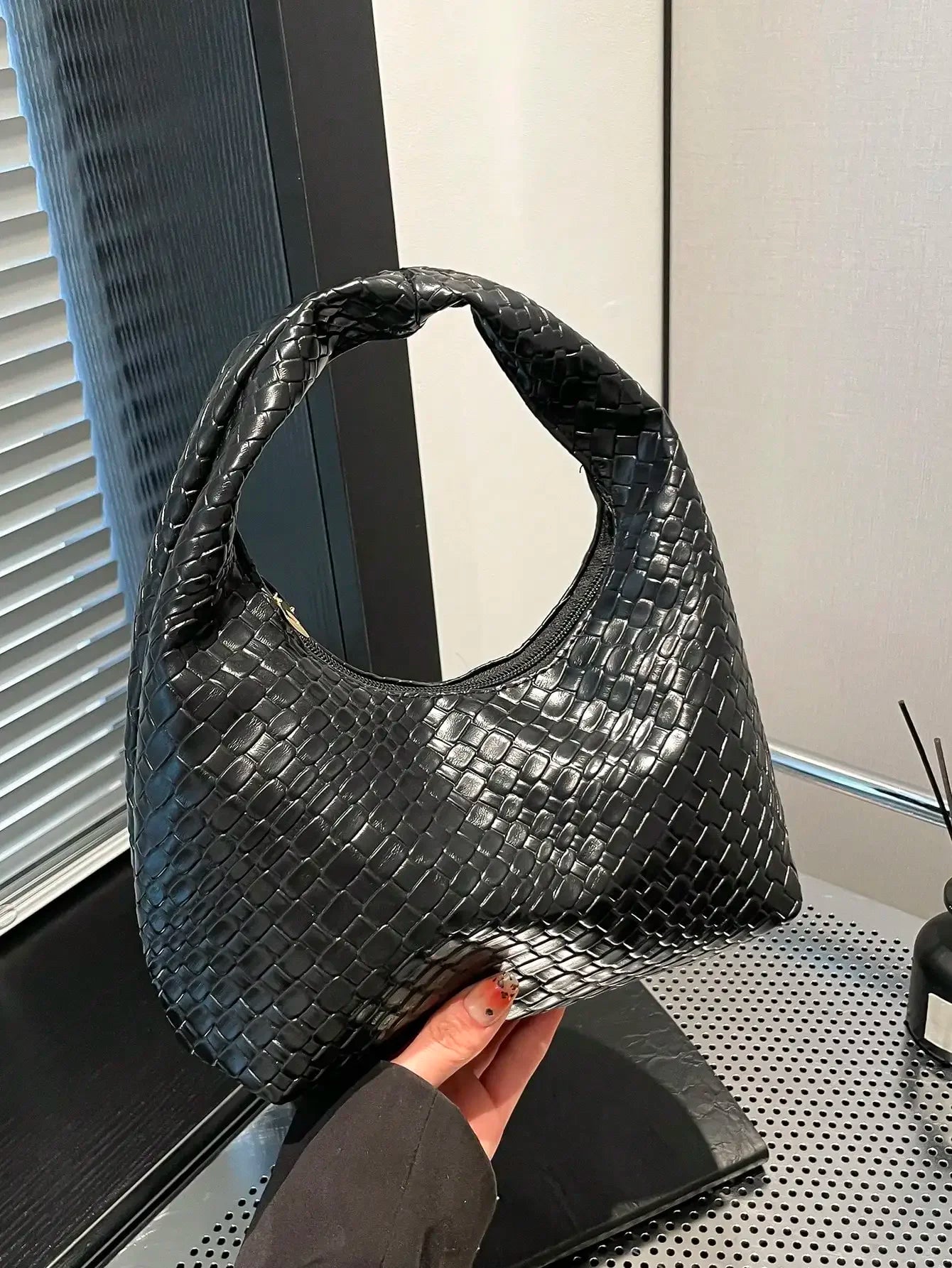Large Capacity Solid Color Women's Shoulder Bag, Multifunctional Crossbody Bag, Women's Shoulder Tote Bag, Large Capacity Crossbody Tote Bag, Casual Work Bag