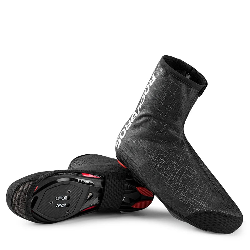 ROCKBROS Cycling Shoes Cover Reflective Dustproof Waterproof Overshoes Bicycle Locking Shoes Protector MTB Road Bike Shoes Cover