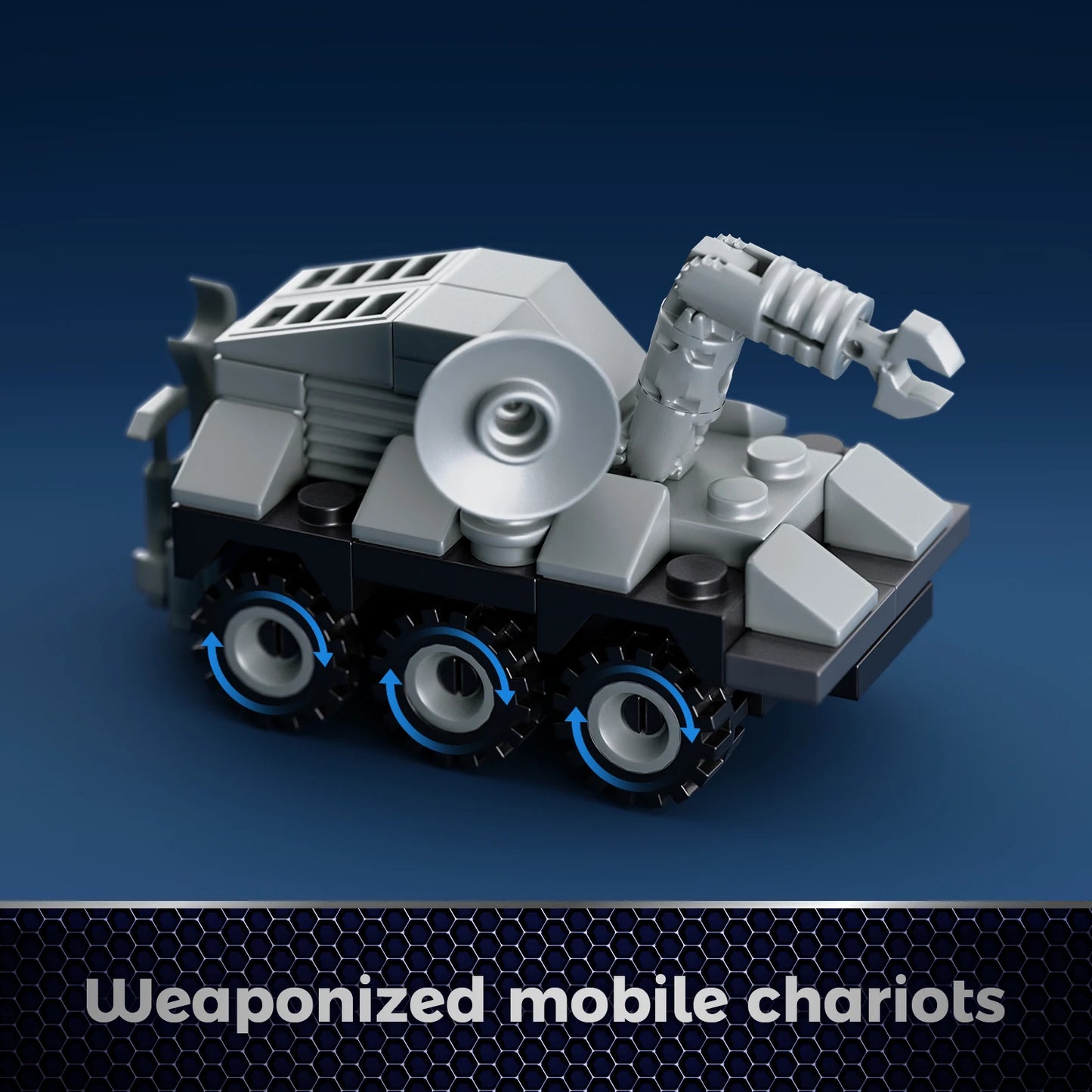 Stargateal Building Block Kit, Movie Space Travel Scenes Mobile Chariots Bricks Toys Children Gifts (722PCS)