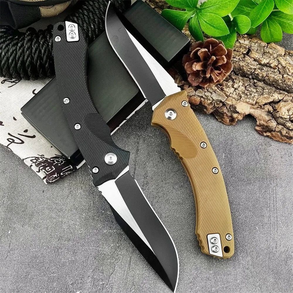 DIY Folding Pocket Knife For Outdoor Survival Fishing And Camping