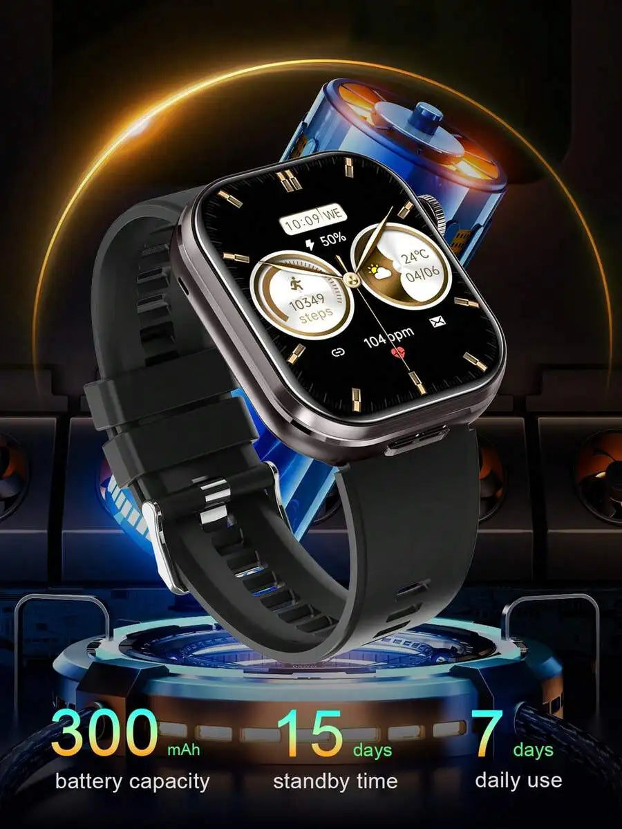 2-In-1 Smartwatch With Built-In Earbuds For Women Men - Remote Camera Control, Music Playback, Weather Check, Stopwatch, Multiple Sports Modes - Ideal Holiday Gift, Sports Watch |       Dual Display Watch, Compatible With IOS