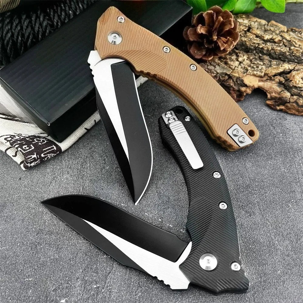 DIY Folding Pocket Knife For Outdoor Survival Fishing And Camping