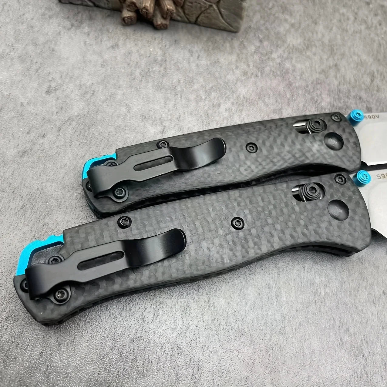 Outdoor Kitchen Utensils Tool Convenient Cutting Tool Folding Knife Carbon Fiber Handle Top Quality Must for Men with Shaft Lock