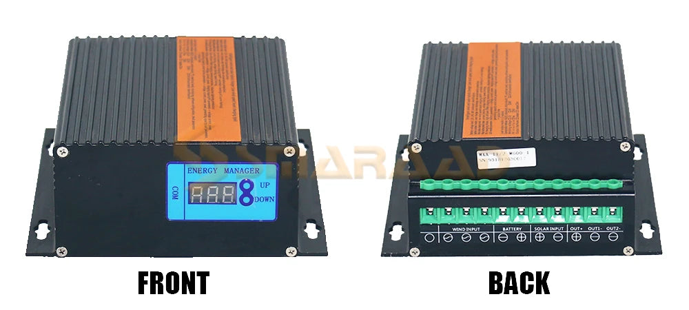5000W 10000W Vertical Wind Turbine  12V/24V/48V Low Noise Free MPPT Controller Duty-Free Delivery In Poland