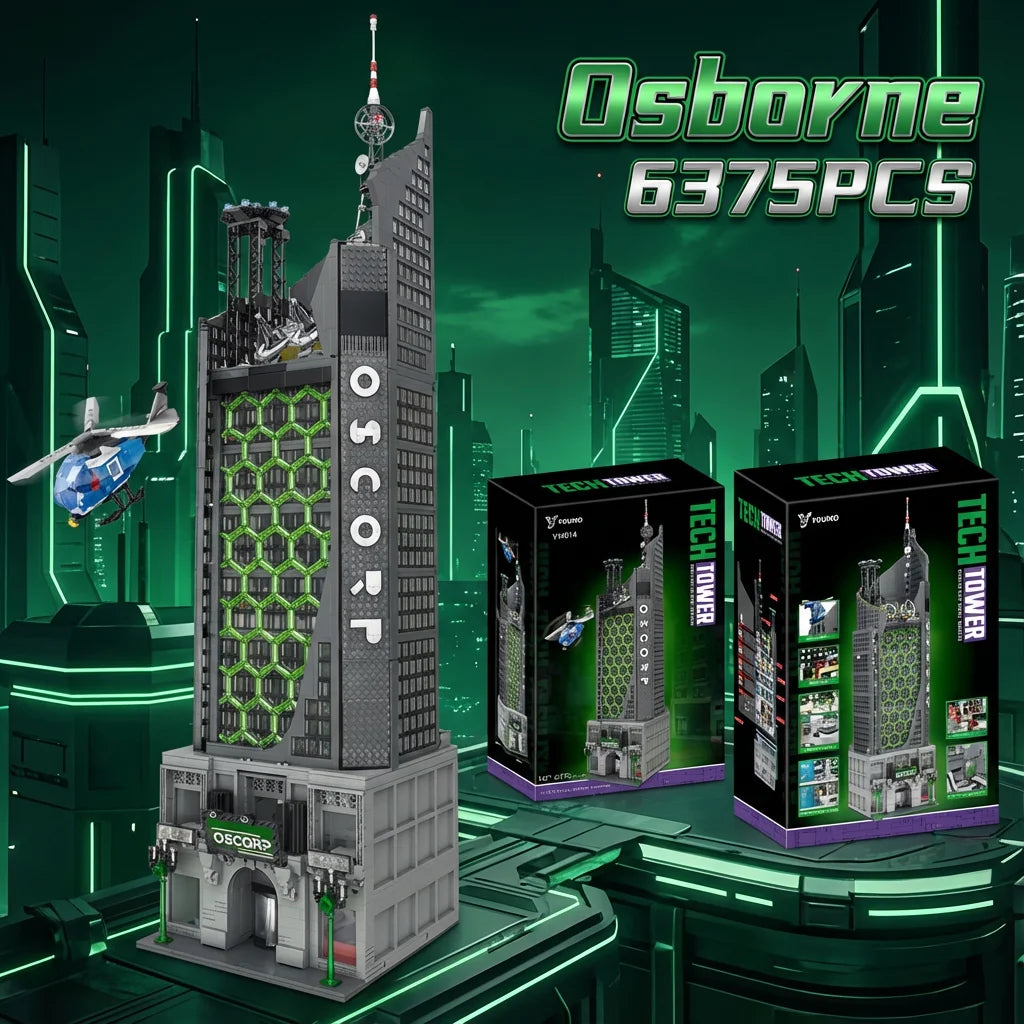 Movie Hero Architecture Series Building Sets Film Architecture Modular Building Block Assembly Model Adult Toy Collectible Gifts