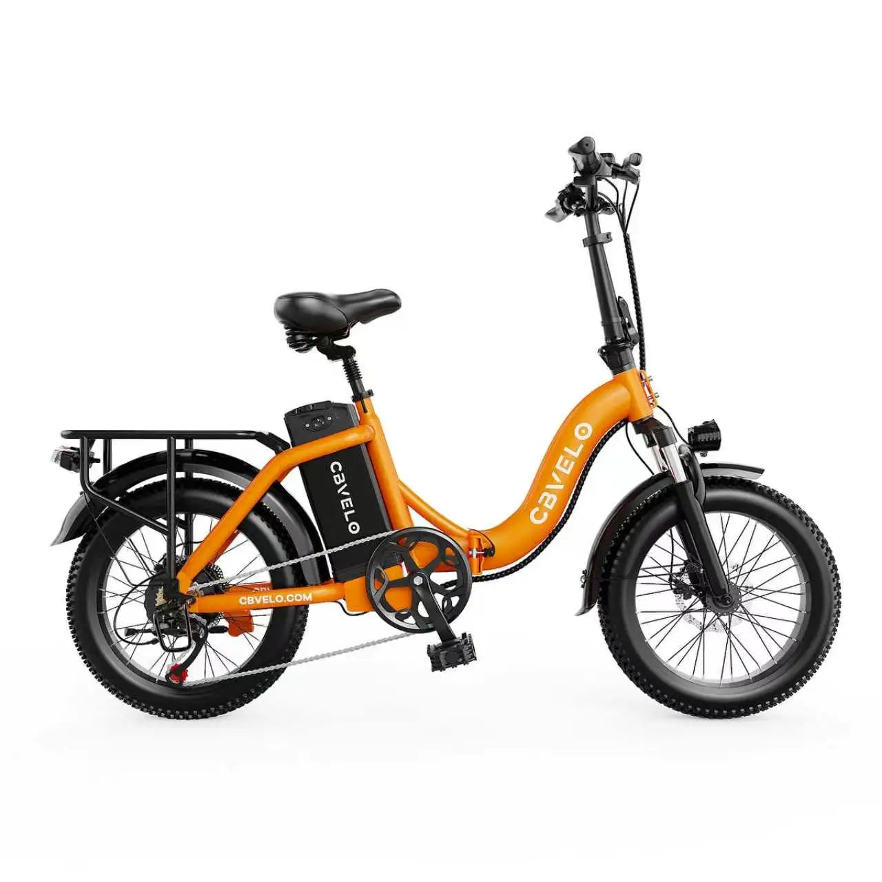 Cybervelo 1000W Electric Bike for Adults 48V 20.8Ah Large Removable Battery Foldable 20 Inch Fat Tire Urban Commuting Mars700