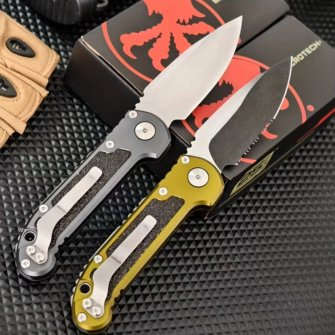 LUDT Gen III Outdoor Folding Knife Multi-functional with Safety Lock Camping Wilderness Portable Pocket Knife Fishing EDC Tools