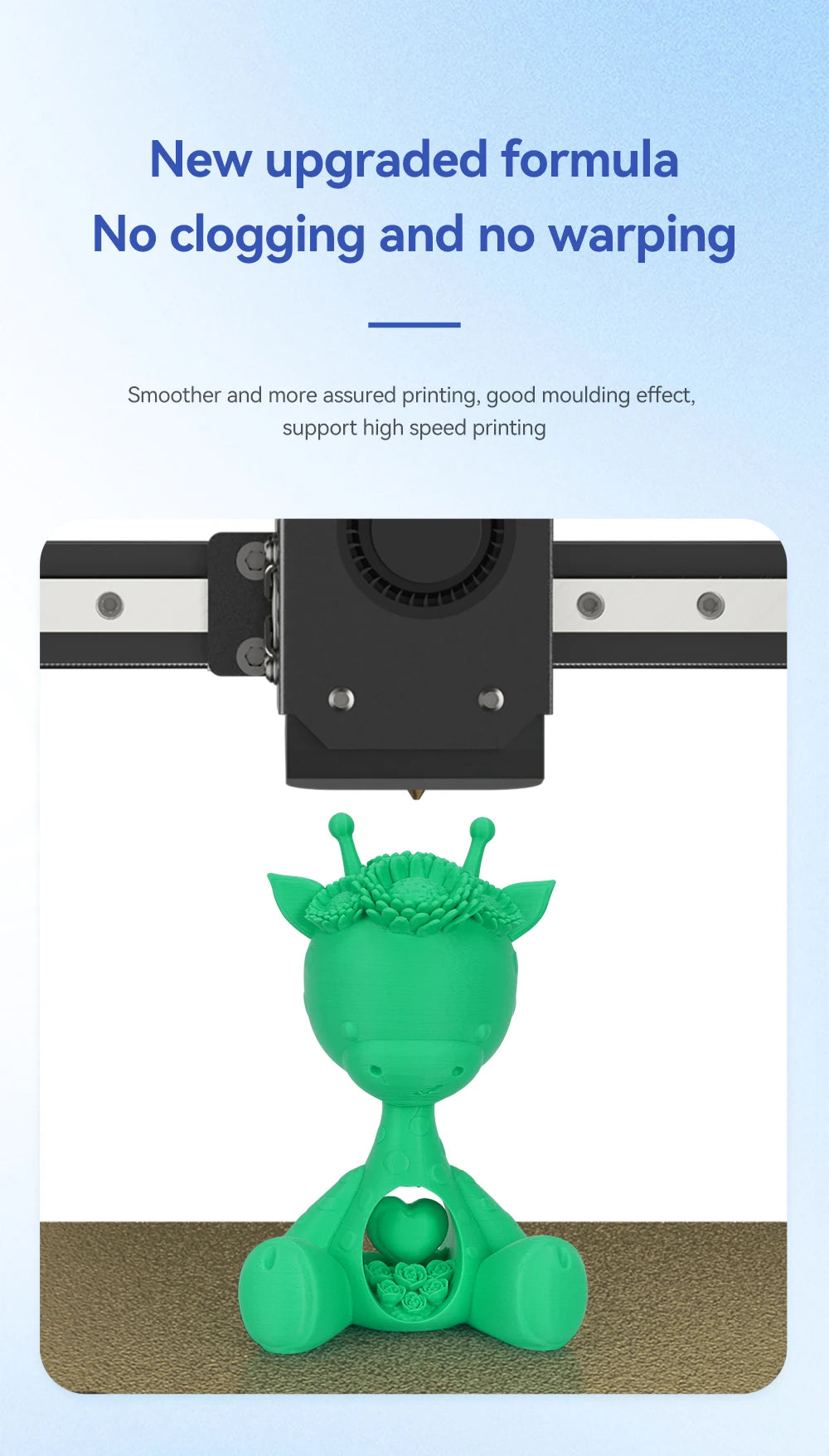 KINGROON 10KG PLA/PETG Filament 1.75mm 3D Printing Plastic Material Accuracy ±0.03mm Fast Shipping Fit Most FDM Printers