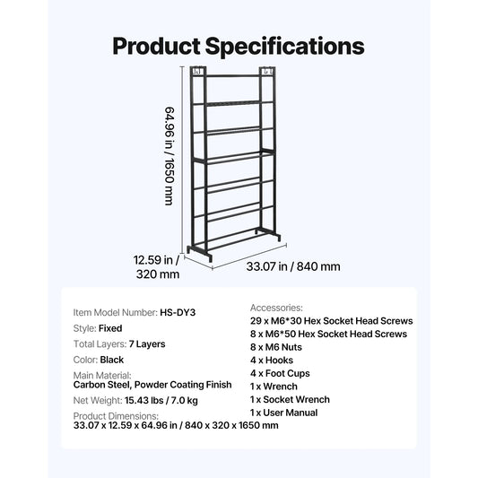 SucceBuy 3D Printer Filament Spool Storage Rack Holder Shelves