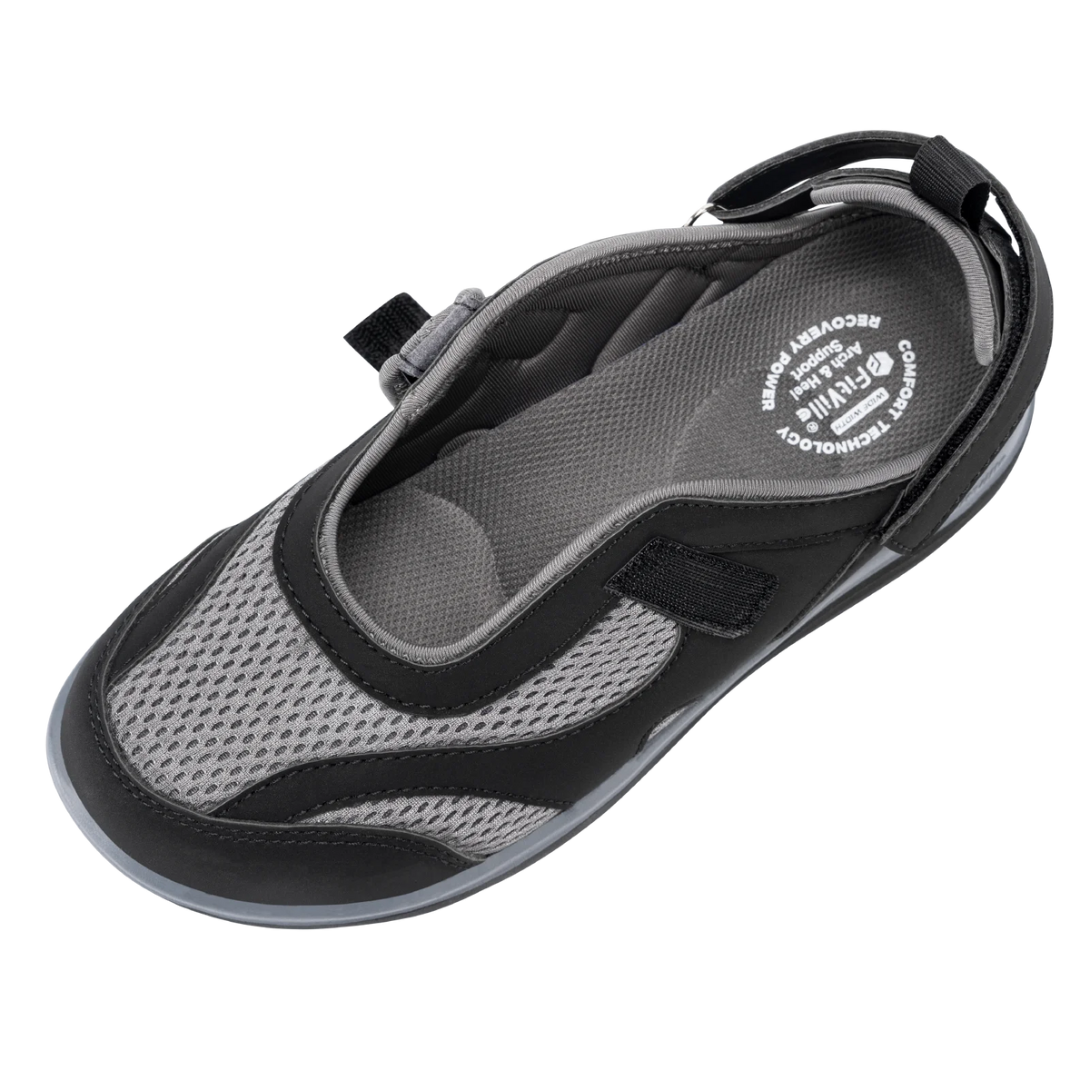 Fitville Women's Sandals Mary Jane Casual Shoes Widened Toe For Swollen Feet Lightweight Breathable Outdoor Elderly Shoes Sandal