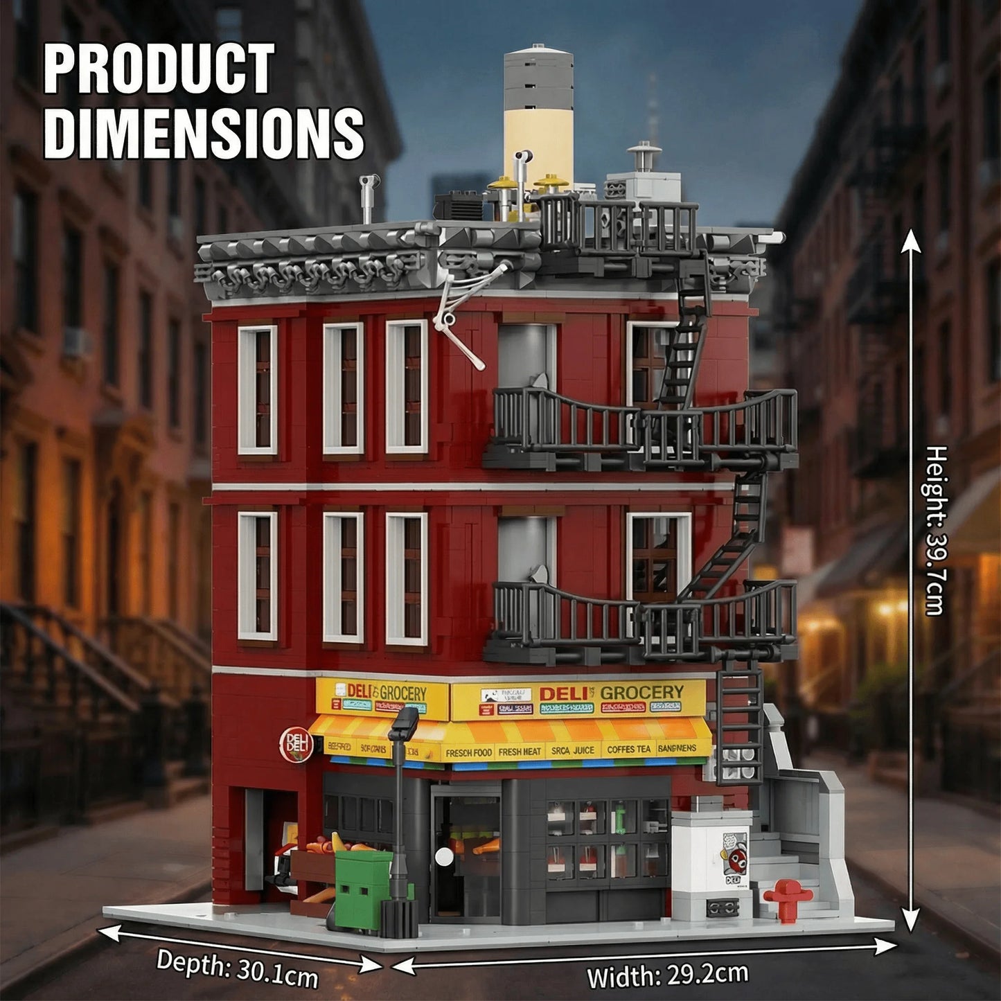 Movie Hero Architecture Series Building Sets Film Architecture Modular Building Block Assembly Model Adult Toy Collectible Gifts