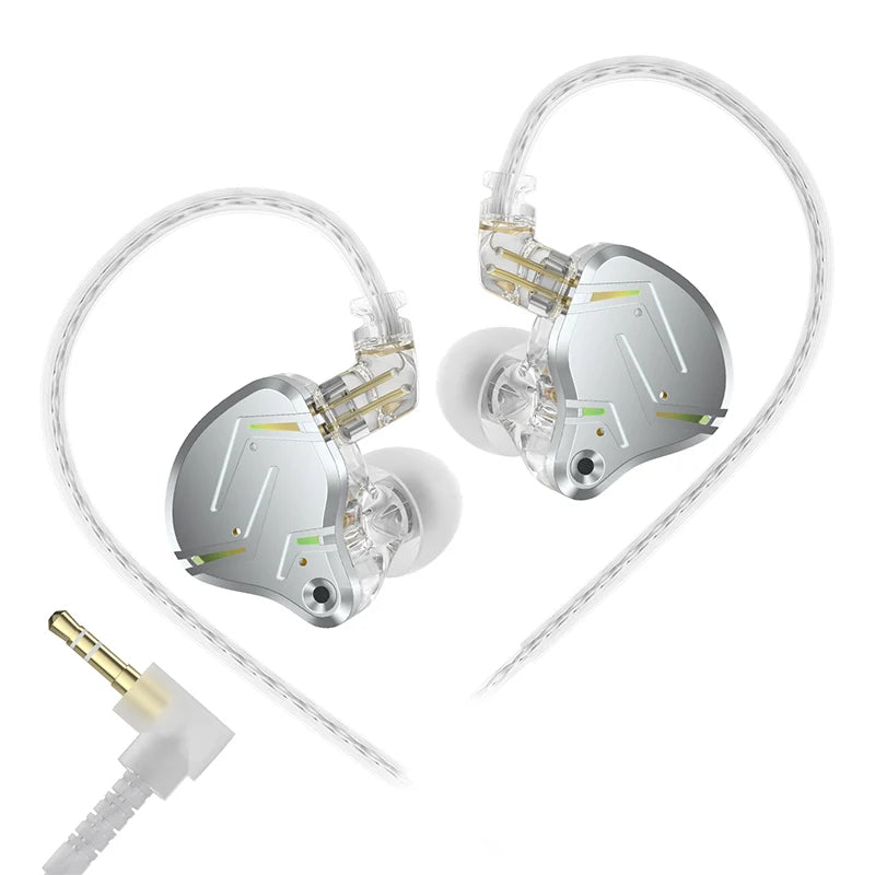 KZ ZST Pro X  1BA 1DD Hybrid Driver Wired Earbuds Deep Bass HiFi In-Ear Monitor Headphone for Gaming And Musician